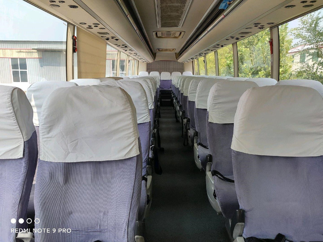 Kinglong 55 χρησιμοποιημένο λεωφορείο λεωφορείων Passager πόλεων οχημάτων πυκνών δρομολογίων αναστολής ανοίξεων φύλλων καθισμάτων XMQ6126 για την πώληση