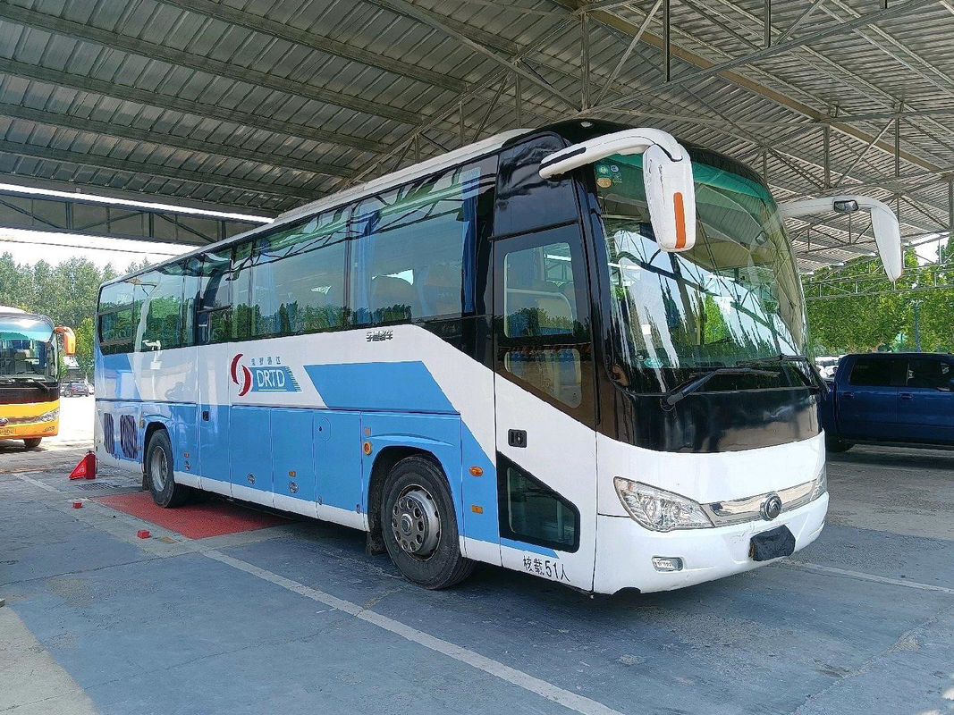 2015 έτος 51 τα καθίσματα διπλασιάζουν χρησιμοποιημένα λεωφορεία Yutong πορτών τα Zk6119 με το νέο κάθισμα 40000km απόσταση σε μίλια