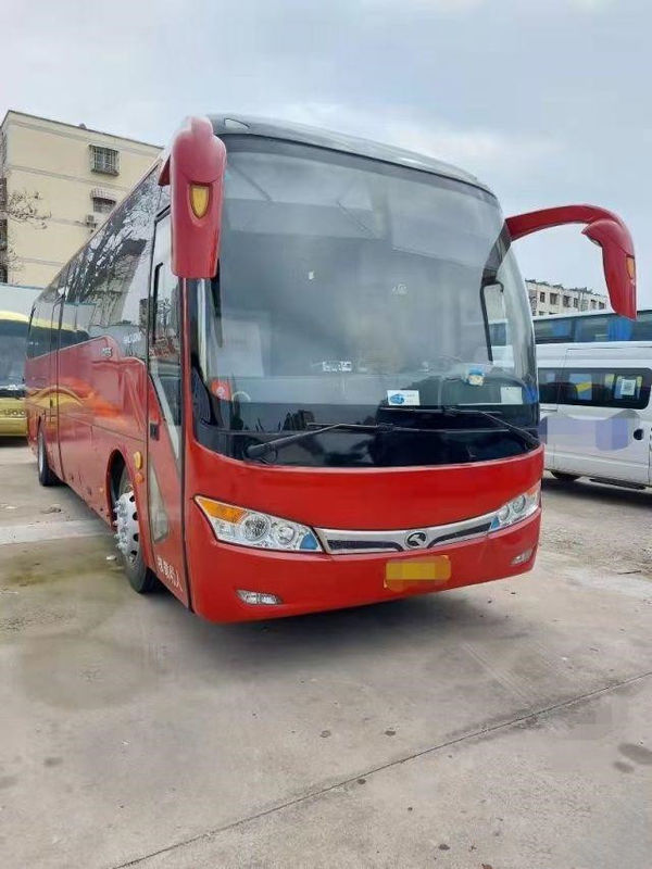 Χρησιμοποιημένο Kinglong λεωφορείο Yuchai επίσκεψης λεωφορείων XMQ6101 6 πλαίσια χάλυβα λεωφορείων πόλεων κιβωτίων ταχυτήτων 260hp 45 καθίσματα