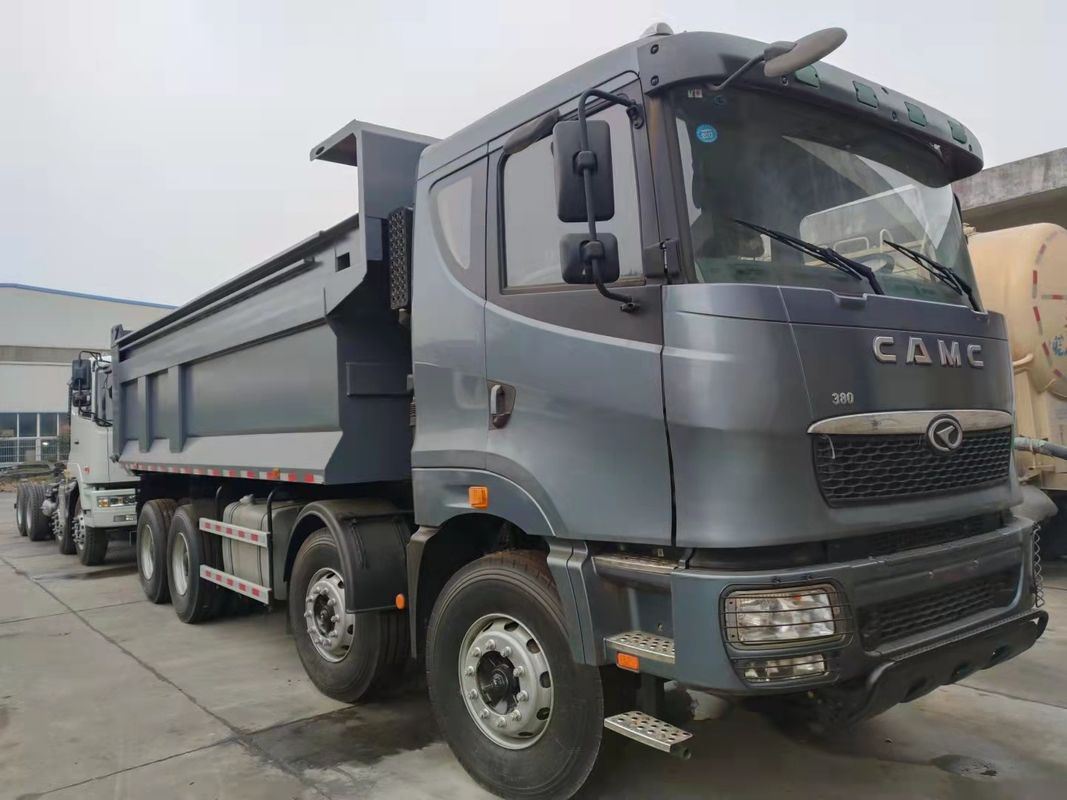 Ολοκαίνουργιο φορτηγό απορρίψεων CAMC 8x4 385HP για τη μεταφορά μεταλλείας