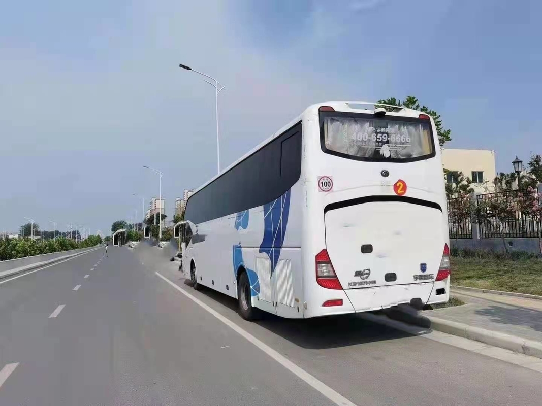 2012 έτος 51 χρησιμοποιημένη καθίσματα Yutong ZK6127 χρησιμοποιημένη λεωφορείο λεωφορείων μηχανή diesel κάλυψης καθισμάτων λεωφορείων νέα RHD σε καλή κατάσταση