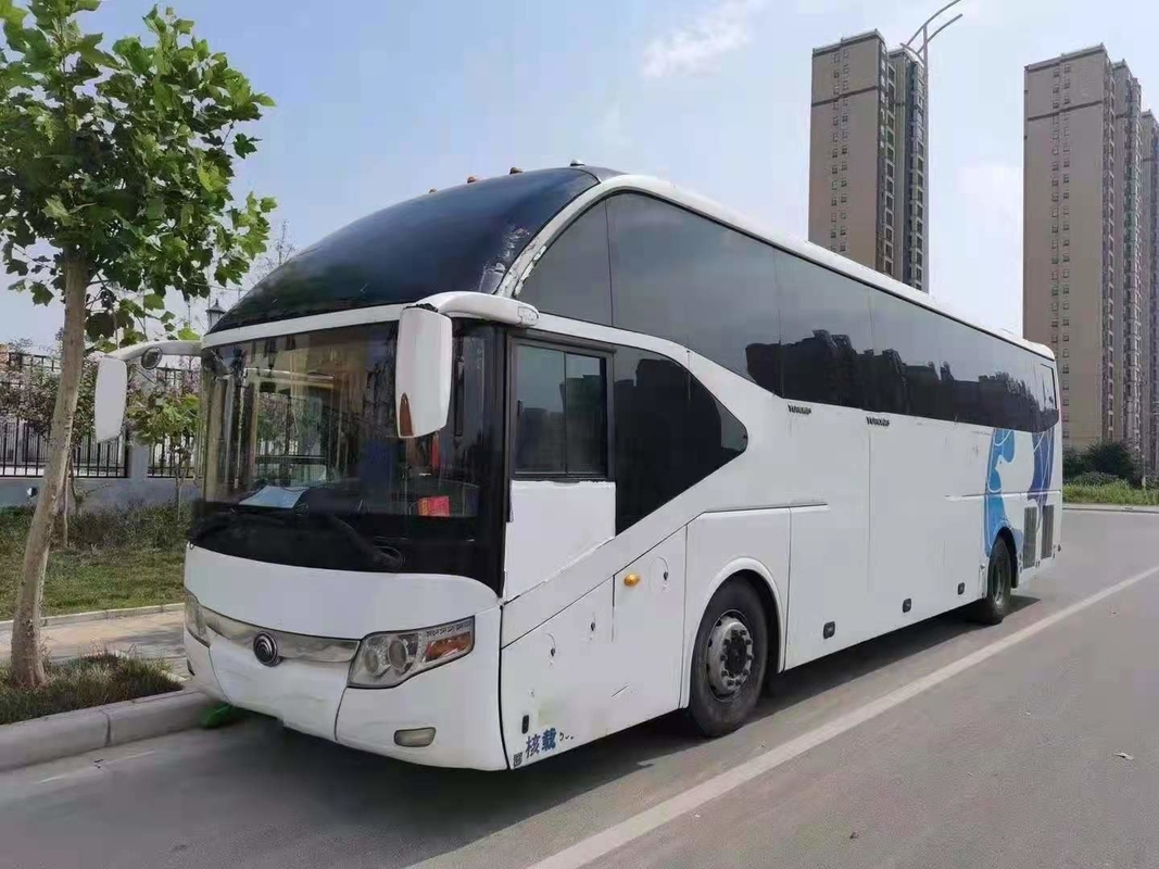 2012 έτος 51 χρησιμοποιημένη καθίσματα Yutong ZK6127 χρησιμοποιημένη λεωφορείο λεωφορείων μηχανή diesel κάλυψης καθισμάτων λεωφορείων νέα RHD σε καλή κατάσταση