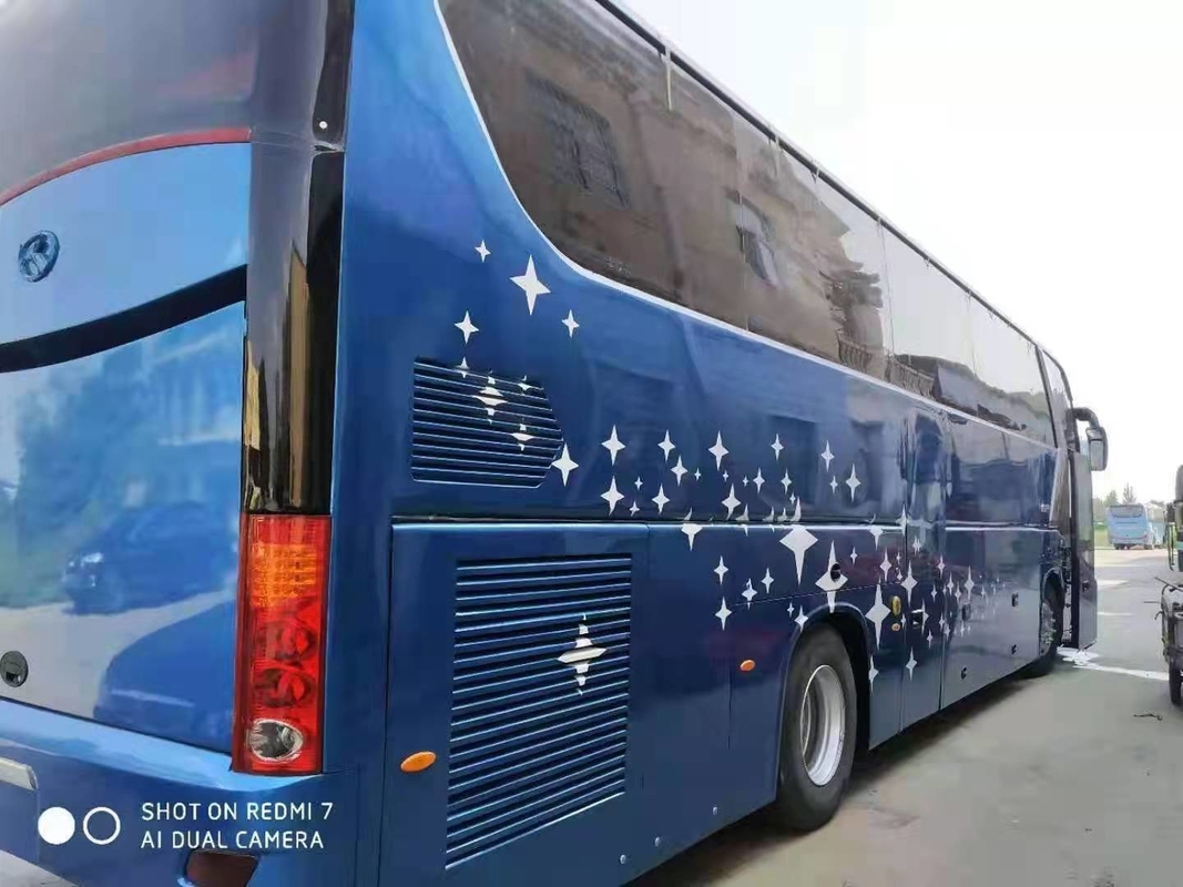 2014 έτος 55 χρησιμοποιημένο καθίσματα Kinglong λεωφορείο λεωφορείων λεωφορείων χρησιμοποιημένο XMQ6129 με τη μηχανή diesel κλιματιστικών μηχανημάτων