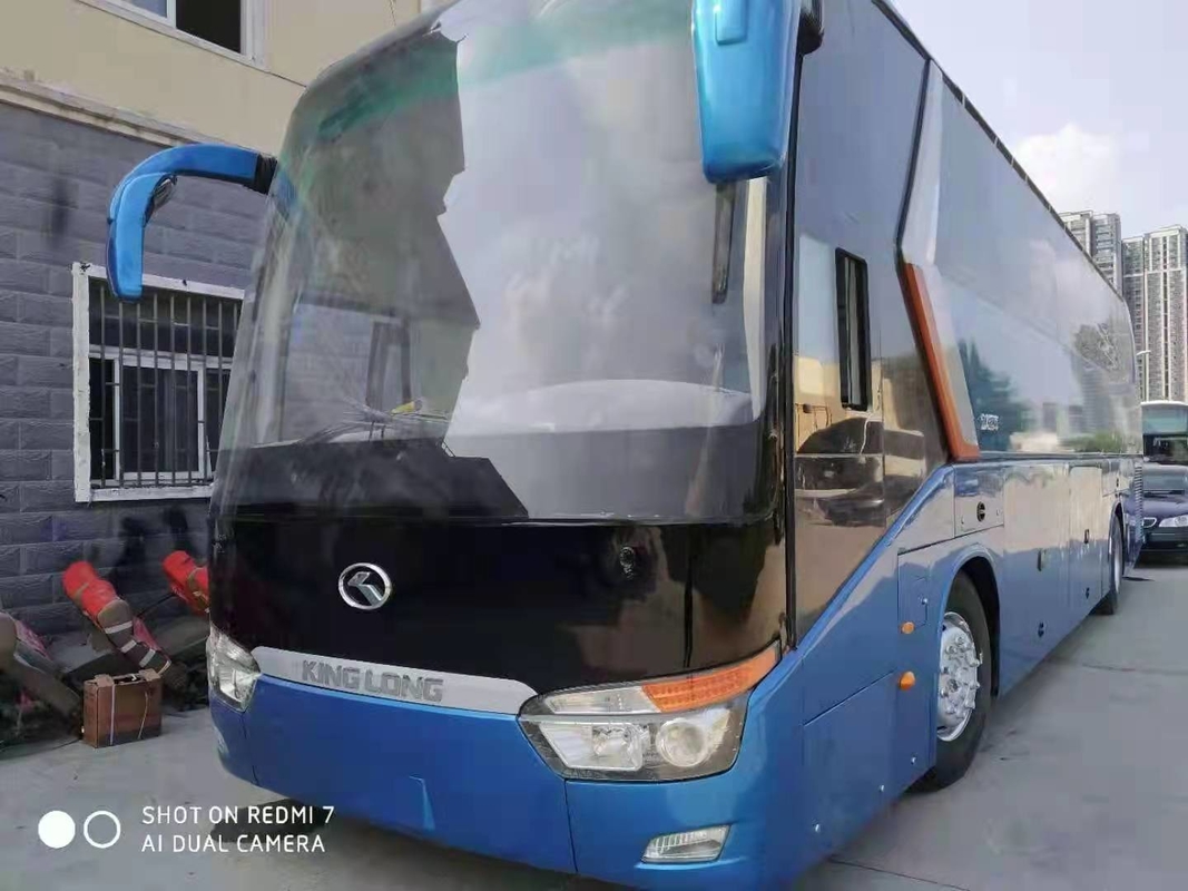 2014 έτος 55 χρησιμοποιημένο καθίσματα Kinglong λεωφορείο λεωφορείων λεωφορείων χρησιμοποιημένο XMQ6129 με τη μηχανή diesel κλιματιστικών μηχανημάτων