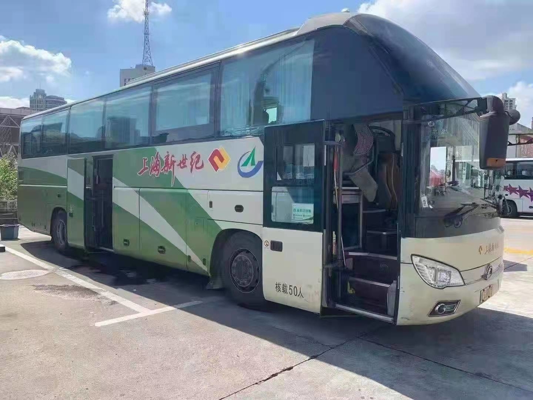 2019 έτος 50 χρησιμοποιημένο καθίσματα λεωφορείο επιβατών μηχανών diesel λεωφορείων λεωφορείων Yutong ZK6127 χρησιμοποιημένο λεωφορείο RHD
