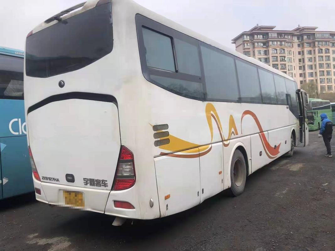 Χρησιμοποιημένο Yutong ZK6127 επιβατών λεωφορείων αριστερό Drive μηχανών λεωφορείων 206kw 100km/H οπίσθιο
