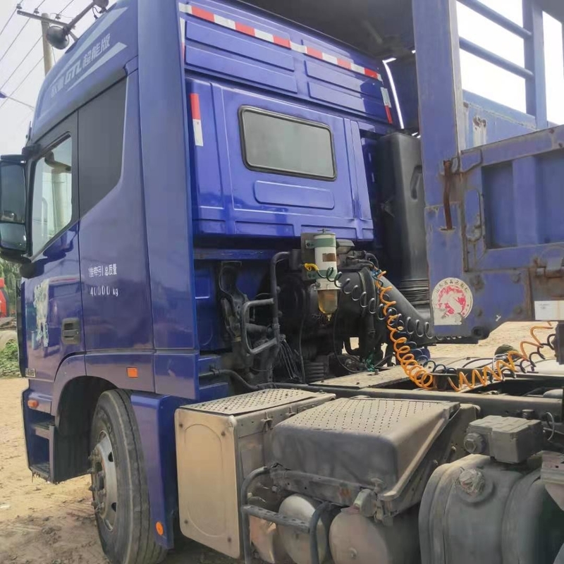 Χρησιμοποιημένο φορτηγό απορρίψεων ETX το 430HP μεταφέρει το από δεύτερο χέρι 25 φορτηγό τρία φορτίου Τ άξονας