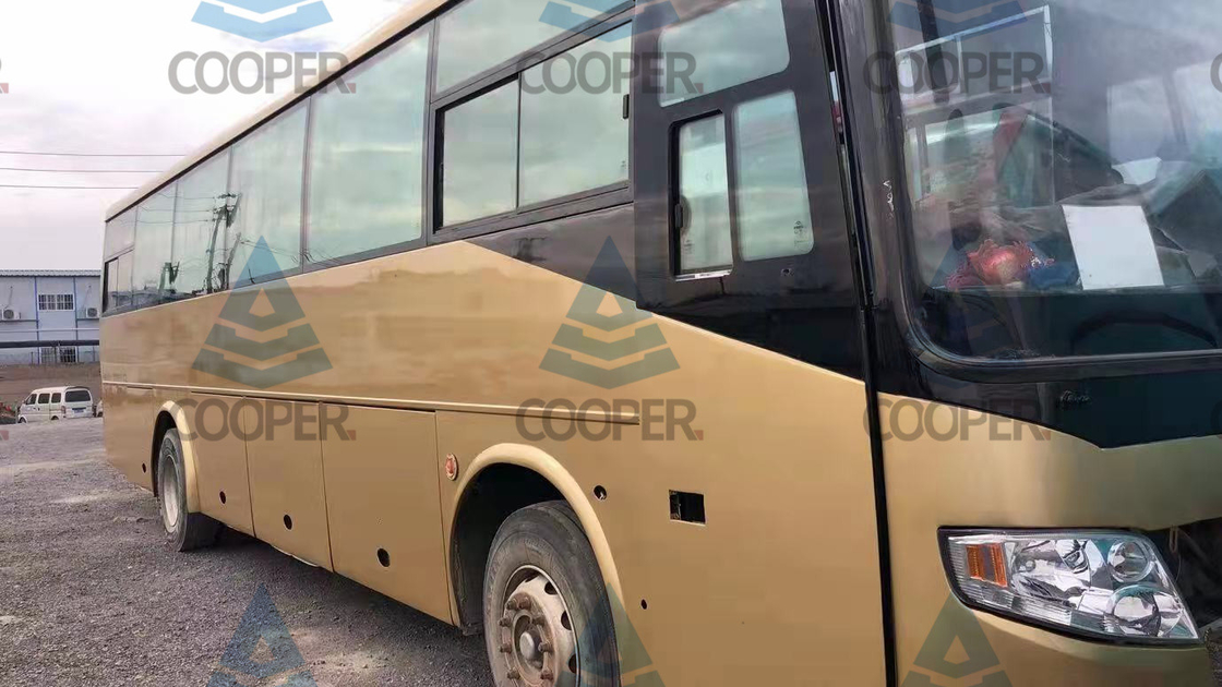 Το χρησιμοποιημένο Yutong λεωφορείο πόλεων diesel LHD δημόσιων συγκοινωνιών χρησιμοποιημένο χρησιμοποίησε το μπροστινό λεωφορείο μηχανών 51 καθισμάτων