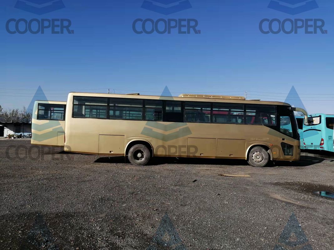 Το χρησιμοποιημένο Yutong λεωφορείο πόλεων diesel LHD δημόσιων συγκοινωνιών χρησιμοποιημένο χρησιμοποίησε το μπροστινό λεωφορείο μηχανών 51 καθισμάτων