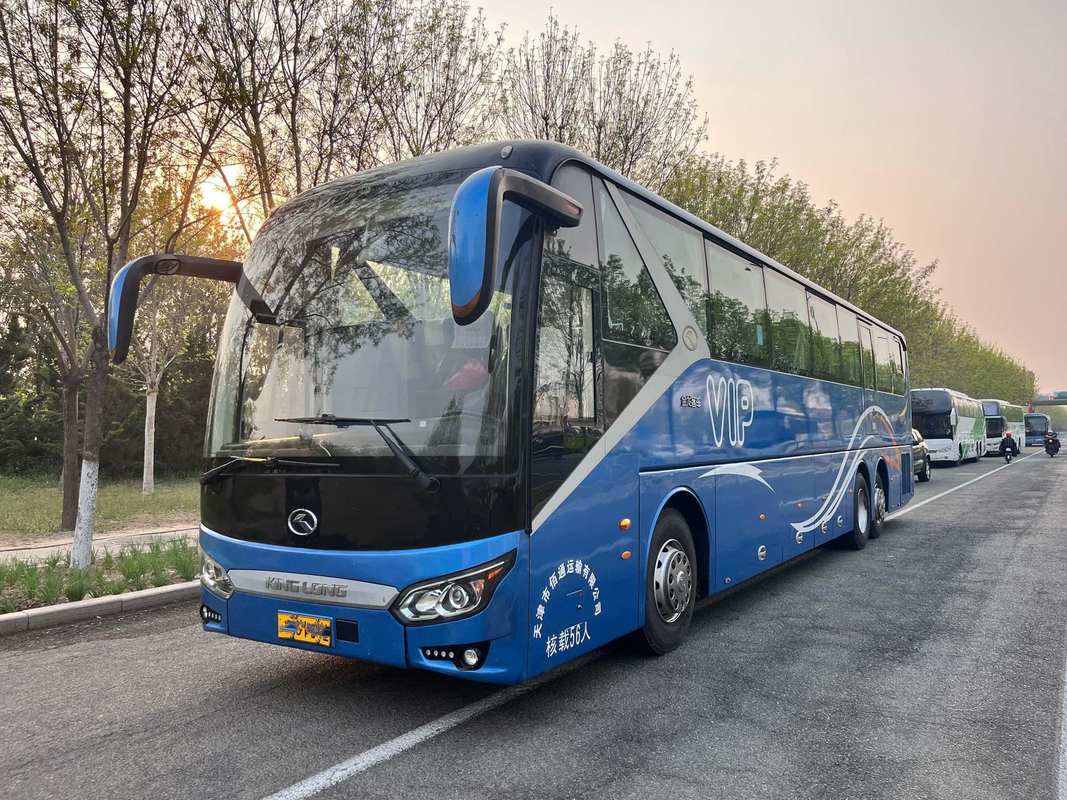 Το λεωφορείο νέο XMQ6135 Kinglong χρησιμοποίησε τα λεωφορεία 56 λεωφορείων διπλός άξονας μηχανών καθισμάτων LHD μπροστινός