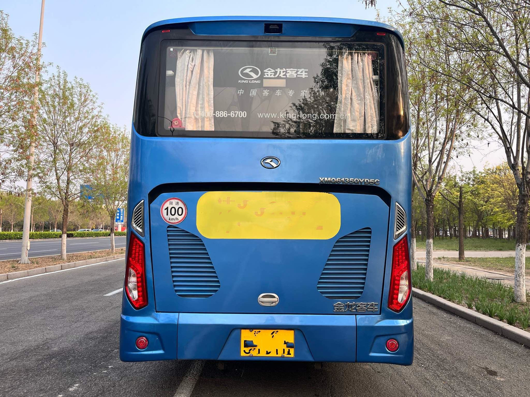 Το λεωφορείο νέο XMQ6135 Kinglong χρησιμοποίησε τα λεωφορεία 56 λεωφορείων διπλός άξονας μηχανών καθισμάτων LHD μπροστινός