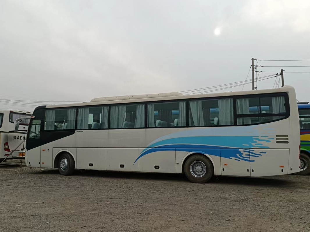 2015 έτος 65 χρησιμοποιημένο Seater Yutong λεωφορείων χρησιμοποιημένο ZK6127 επιβατών δεξί Drive μηχανών λεωφορείων 310kw οπίσθιο