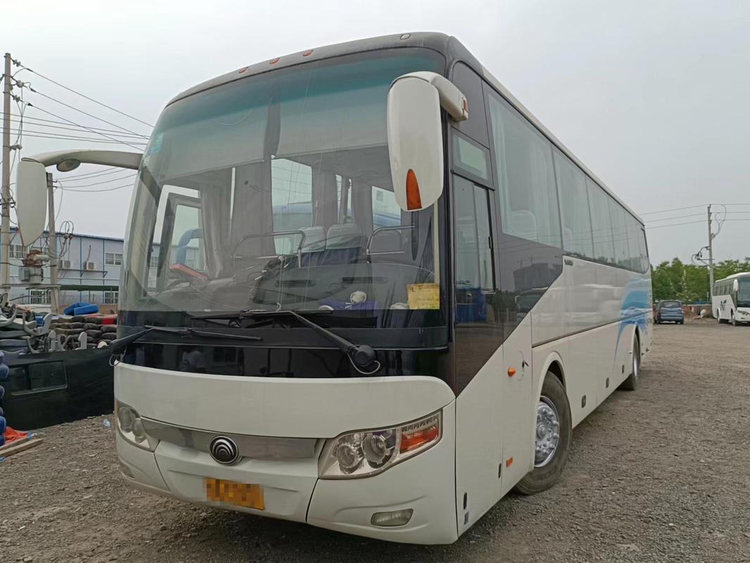 2015 έτος 65 χρησιμοποιημένο Seater Yutong λεωφορείων χρησιμοποιημένο ZK6127 επιβατών δεξί Drive μηχανών λεωφορείων 310kw οπίσθιο