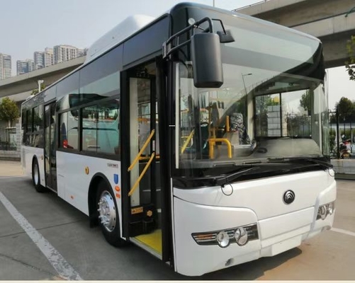 32 / 92 χρησιμοποιημένο καθίσματα λεωφορείο Zk6105 πόλεων Yutong με τα καύσιμα CNG για το δημόσιο μέσο μεταφοράς