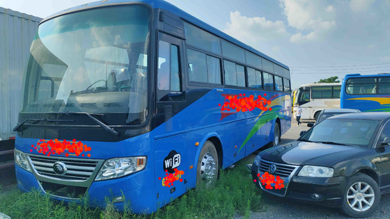Μπροστινός μηχανών λεωφορείων Yutong όρος συστημάτων ZK6112D Drive 53seats WIFI εμπορικών σημάτων δεξής