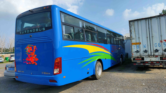 Μπροστινός μηχανών λεωφορείων Yutong όρος συστημάτων ZK6112D Drive 53seats WIFI εμπορικών σημάτων δεξής