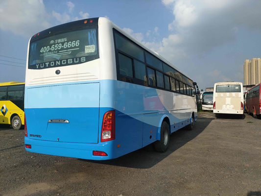 Σωστά οδήγησης λεωφορείων λεωφορεία λεωφορείων Zk6112d 3 μηχανών Yutong μπροστινά 45000km καλά ελαστικά αυτοκινήτου