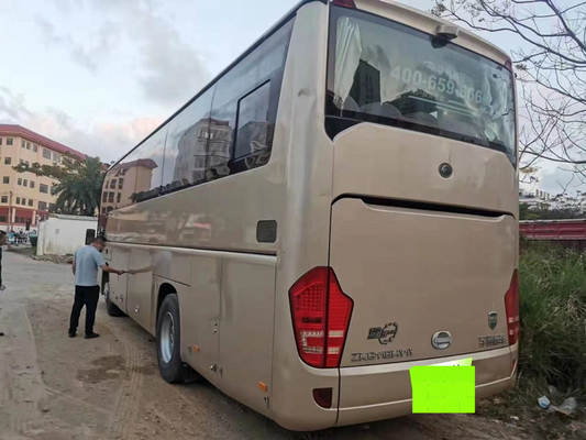 2013 έτος 47 χρησιμοποιημένα λεωφορεία Yutong καθισμάτων Zk6118 με τη διπλή πόρτα κλιματιστικών μηχανημάτων κανένα ατύχημα