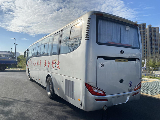 2014 έτος 45 χρησιμοποιημένο καθίσματα λεωφορείο Kinglong XMQ6101 λεωφορείων με την οδήγηση μηχανών diesel LHD