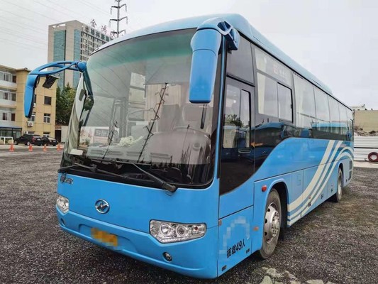 Το λεωφορείο πολυτέλειας χρησιμοποίησε την υψηλότερη ευρο- Β μηχανών λεωφορείων KLQ6119 οπίσθια μηχανή 180kw τουριστηκών λεωφορείων 49seats Yuchai