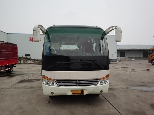 Η μπροστινή μηχανή 29 καθισμάτων χρησιμοποίησε τη μίνι μεταφορά λεωφορείων Zk6752d Weichai 140kw λεωφορείων