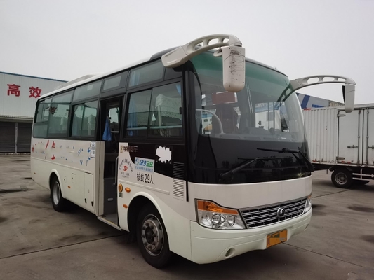 Η μπροστινή μηχανή 29 καθισμάτων χρησιμοποίησε τη μίνι μεταφορά λεωφορείων Zk6752d Weichai 140kw λεωφορείων