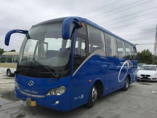 35 χρησιμοποιημένη καθίσματα μηχανή diesel Kinglong XMQ6858 λεωφορείων λεωφορείων για τη μεταφορά
