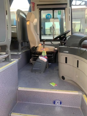 2014 έτος 50 χρησιμοποιημένο καθίσματα λεωφορείο LCK6125 λεωφορείων ZHONGTONG με το κλιματιστικό μηχάνημα για Tansportation