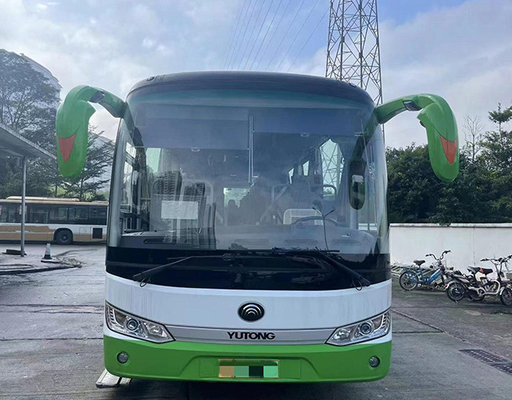 Χρησιμοποιημένο λεωφορείο λεωφορείων πόλεων Yutong από δεύτερο χέρι που ταξιδεύει το δεξί Drive 48Seats