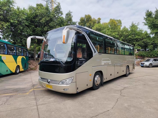 Χρησιμοποιημένη μεταφορά 46 καθίσματα 16000kg επιβατών λεωφορείων κατόχων διαρκούς εισιτήριου Yutong από δεύτερο χέρι