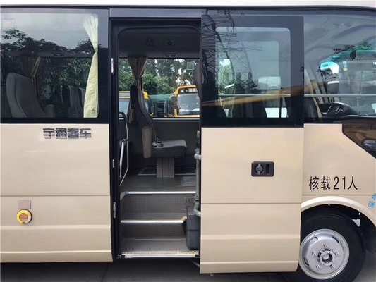 Χρησιμοποιημένο λεωφορείο 21 λεωφορείο Rhd Lhd επιβατών Yutong από δεύτερο χέρι πόλεων καθισμάτων