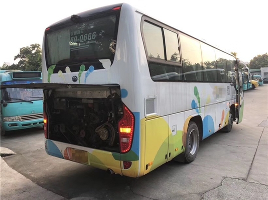 Χρησιμοποιημένο λεωφορείο πόλεων μεταφορών λεωφορείων κατόχων διαρκούς εισιτήριου Yutong επιβατών από δεύτερο χέρι