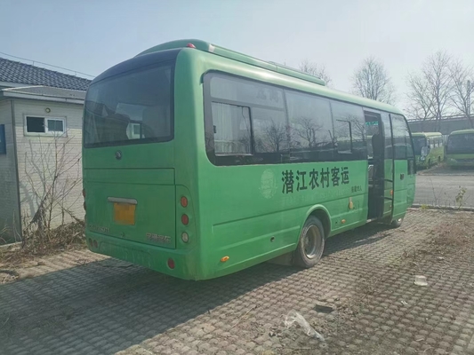 ZK6729D χρησιμοποιημένο ευρώ IV 25 μηχανών μικρού Yutong μπροστινό Cummins λεωφορείων - λεωφορείο χεριών 30seater δεύτερος