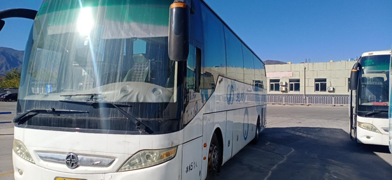 Το λεωφορείο πολυτέλειας μεταφέρει το λεωφορείο Yutong από δεύτερο χέρι χρησιμοποίησε το λεωφορείο μεταφορών επιβατών 51 καθισμάτων για την πώληση