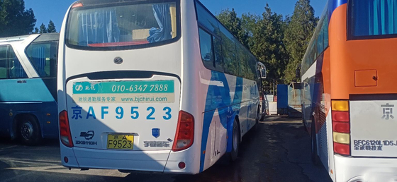 Το λεωφορείο πολυτέλειας μεταφέρει το λεωφορείο Yutong από δεύτερο χέρι χρησιμοποίησε το λεωφορείο μεταφορών επιβατών 51 καθισμάτων για την πώληση
