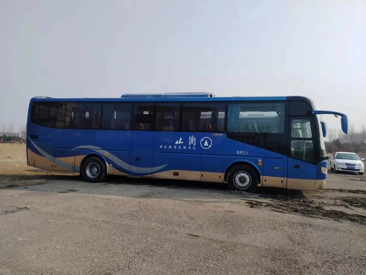 Χρησιμοποιημένο πόλεων λεωφορείων Weichai λεωφορείο Yutong Zk6127 2+2layout 51seats μετάδοσης μηχανών χειρωνακτικό