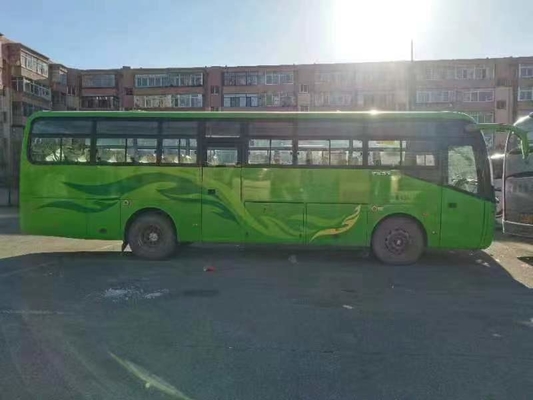 Μεγάλης απόστασης έτος 45 λεωφορείων 2015 καθισμάτων ZK6102D μπροστινό λεωφορείο Yutong μηχανών χρησιμοποιημένο λεωφορείο