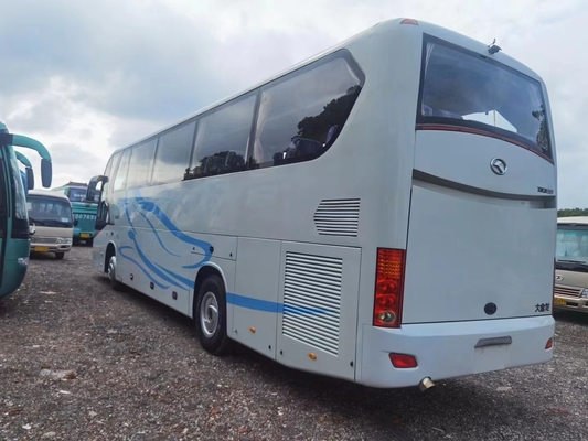 Χρησιμοποιημένο τουριστηκό λεωφορείο 55 λεωφορείο Kinglong XMQ6128 λεωφορείων καθισμάτων με το λεωφορείο ταξιδιού πολυτέλειας μηχανών diesel
