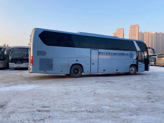 Χρησιμοποιημένο έτος 51 λεωφορείων 2014 λεωφορείων χρησιμοποιημένο καθίσματα λεωφορείο ταξιδιού ομάδας λεωφορείων Kinglong XMQ6128 για την Αφρική