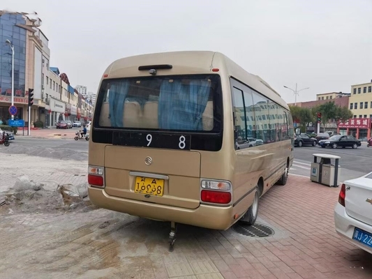Μικρό χρησιμοποιημένο χρυσό ηλεκτρικό μίνι λεωφορείο 35seats λεωφορείων ακτοφυλάκων δράκων