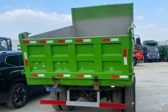 Μεταλλείας απορρίψεων γρήγορο εκτιμημένο κιβώτιο ταχυτήτων φορτίο 15.37t χρώματος SHACMAN SX3310 φορτηγών 150hp 4×2 πράσινο