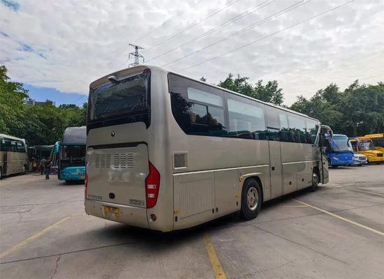 Μεγάλης απόστασης διπλές πόρτες λεωφορείων 46 καθίσματα 11 πολυτέλειας εσωτερικών χρησιμοποιημένων διακόσμηση νέων μέτρα λεωφορείων ZK6119 Tong