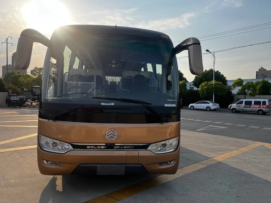 Χρησιμοποιημένη χειρωνακτική μετάδοση λεωφορείων πόλεων 8 μέτρα 34 καθίσματα που σφραγίζουν το χρυσό δράκο XML6827 κλιματιστικών μηχανημάτων παραθύρων