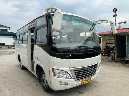 Χρησιμοποιημένη μίνι μπροστινή μηχανή 19 κλιματιστικών μηχανημάτων έτους λεωφορείων 2018 γλιστρώντας παράθυρο λεωφορείων DFA6601 Dongfeng καθισμάτων