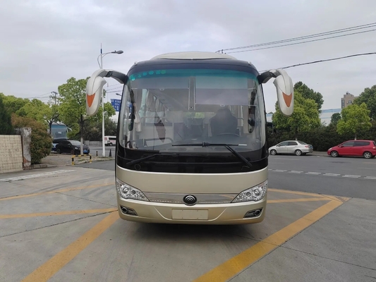 Ο χρησιμοποιημένος επιβάτης προγυμνάζει 8 χειρωνακτικών μετάδοσης νέων Tong μέτρα μηχανών 32 λεωφορείων ZK6816 σπάνιων κλιματιστικό μηχάνημα καθισμάτων