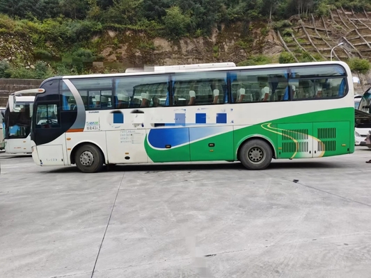 Χρησιμοποιημένο λεωφορείο 43 ΕΥΡΩ IV λεωφορείο ZK6110 LHD/RHD λεωφορείων καθισμάτων Yutong χεριών μηχανών 310hp 2$ος Yuchai αναστολής αερόσακων