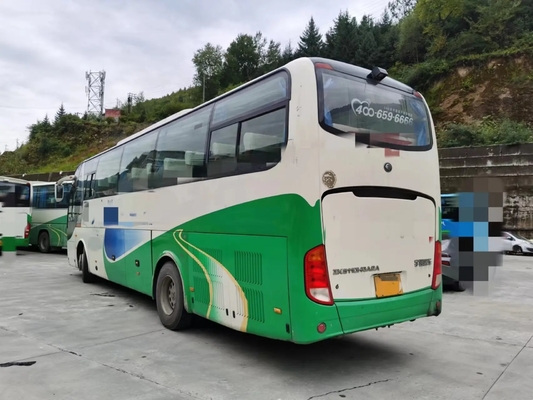 Χρησιμοποιημένο λεωφορείο 43 ΕΥΡΩ IV λεωφορείο ZK6110 LHD/RHD λεωφορείων καθισμάτων Yutong χεριών μηχανών 310hp 2$ος Yuchai αναστολής αερόσακων