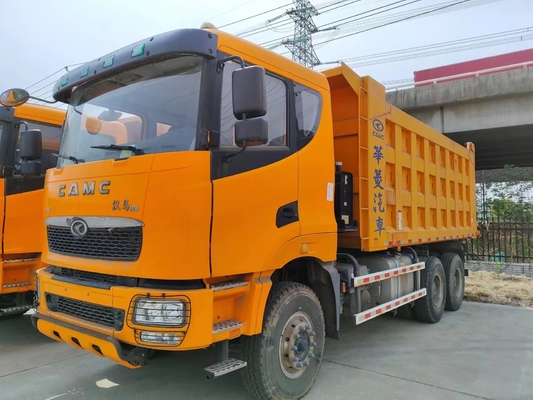 Τα χρησιμοποιημένα εμπορικά φορτηγά απορρίψεων 316hp 6×4 το πρότυπο επίπεδο κεφάλι φορτηγών απορρίψεων 10 ροδών CAMC βαρέων καθηκόντων