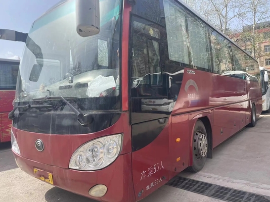 ΕΥΡΩ IV 55 καθίσματα 12 μέτρα μακρύ λεωφορείο ZK 6120 χρησιμοποιημένων λεωφορείων και επιβατηγών οχημάτων Yutong κλιματιστικών μηχανημάτων μηχανών Yuchai