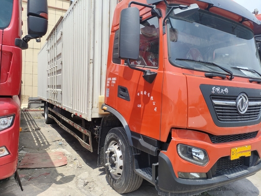 Χρησιμοποιημένη μηχανή γρήγορο κιβώτιο ταχυτήτων 10 μέτρα μακριά υψηλή στέγη Cabin Dongfeng Van Truck της Cummins φορτηγών φορτίου 245 HP
